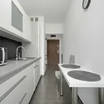 Klimasa White&blue With Balcony In By Renters Daire
