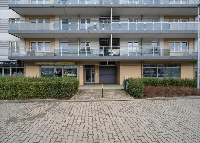 Klimasa White&blue With Balcony In By Renters Апартаменты Вроцлав