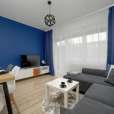 Klimasa White&blue With Balcony In By Renters Апартаменты *