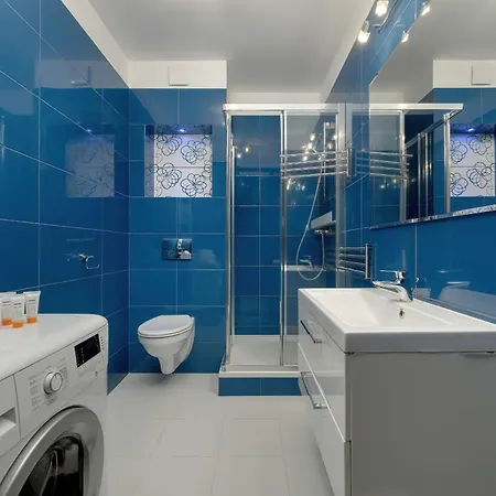 Apartament Klimasa White&blue With Balcony In By Renters *