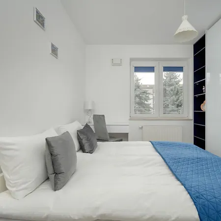 Apartament Klimasa White&blue With Balcony In By Renters *