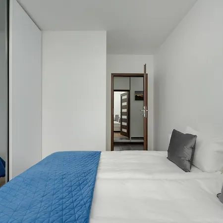 Apartament Klimasa White&blue With Balcony In By Renters *